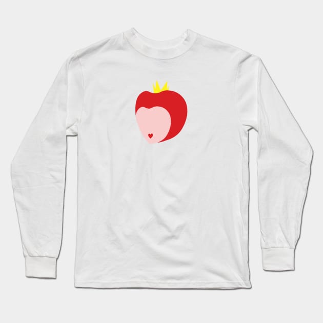 Queen of hearts Long Sleeve T-Shirt by ballooonfish